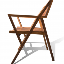 Whisky Chair in Walnut
