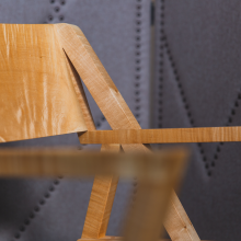 Whisky Chair in Rippled Sycamore