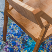 Whisky Chair in Rippled Sycamore
