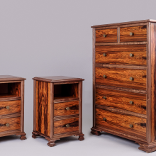 Santos Rosewood & Walnut Bedroom Furniture